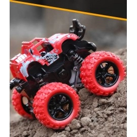 Inertia Stunt Car Toys For Kids Fun SUV Toys For Boys And Girls To Interact 4-Wheel Drive Off-Road Car Toys With Shock Absorbers